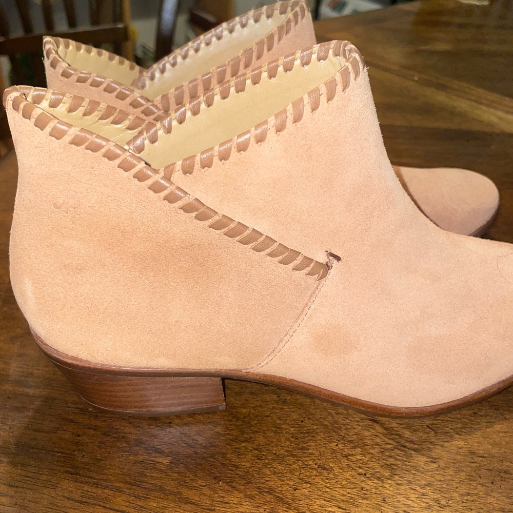 Jack Rogers Sadie Suede Ankle Booties
